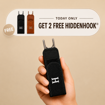 HiddenHook™ Buckle-Free Belt